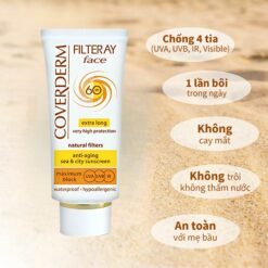 Alternative view of Kem Chống Nắng Màu Da Coverderm Filteray Face SPF60 Tinted Cool Beige - 50ml