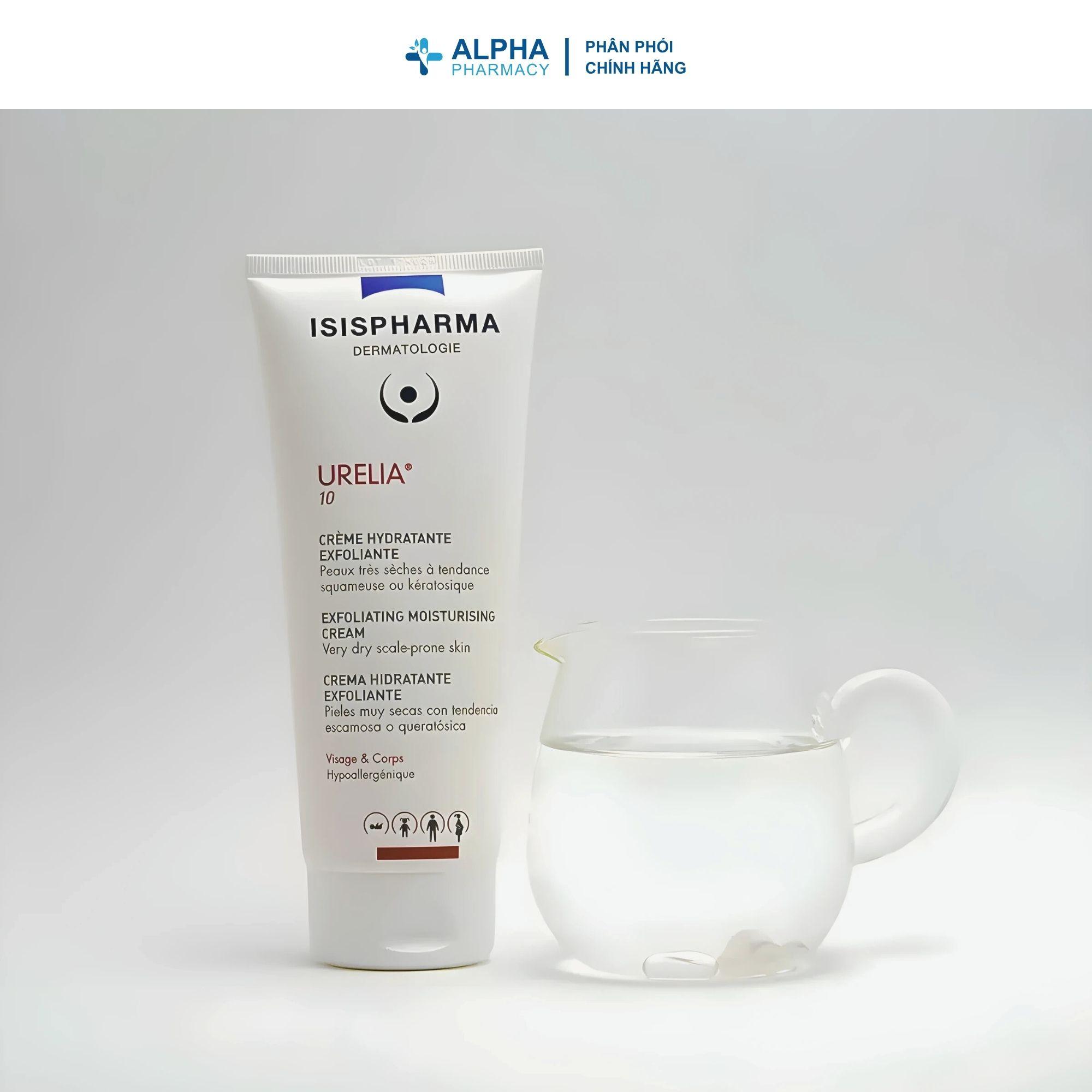 Kem Isis Pharma Urelia 10 Cream Dưỡng Ẩm, Giảm Khô Da, Làm Mềm Da – 150ml - Image 3