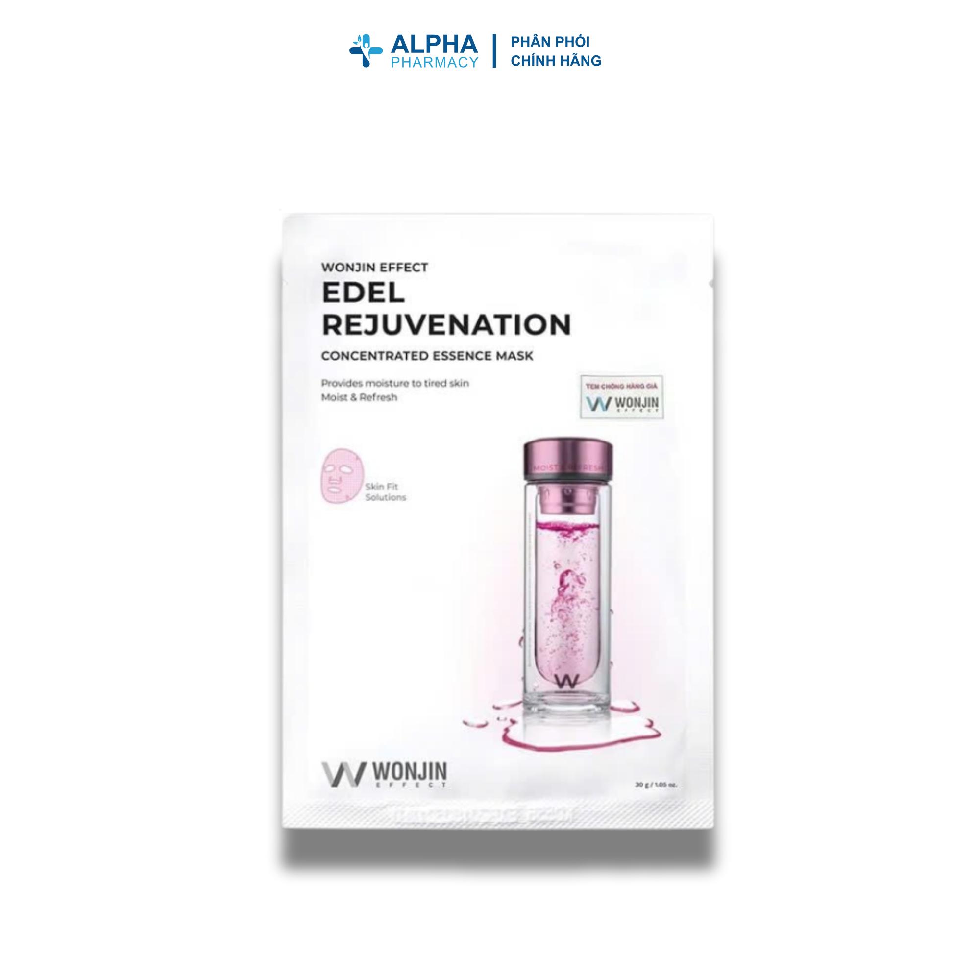 Mặt Nạ Wonjin Effect Edel Rejuvenation Nâng Cơ & Trẻ Hóa Da – 30g (1 Miếng)/(1 hộp 10 miếng) - Image 4