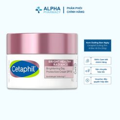 Kem Dưỡng Ban Ngày Cetaphil BHR Bright Healthy Radiance Day Protect Cream SPF15 Dưỡng Ẩm & Bảo Vệ Da - 50g