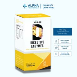 Viên uống Kudos Digestive Enzymes bổ sung men tiêu hóa hỗ trợ tiêu hóa (Hộp 30 viên)