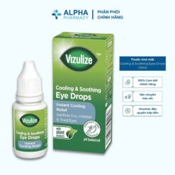 Vizulize Cooling & Soothing Eyes Drops Sảng Khoái Tức Thì - 10ml