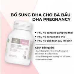 Alternative view of Viên Uống BioIsland DHA For Pregnancy Bổ Sung DHA Cho Bà Bầu, Phát Triển Não Bộ Và Thị Giác Thai Nhi – Hộp 60 Viên