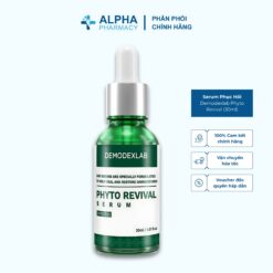 Serum Phục Hồi Demodexlab Phyto Revival - Giảm Mẩn Đỏ & Tăng Cường Miễn Dịch Da - 30ml