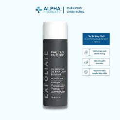 Tẩy Tế Bào Chết Paula's Choice Skin Perfecting 2% BHA Liquid Exfoliant Giúp Da Rạng Rỡ - 118ml