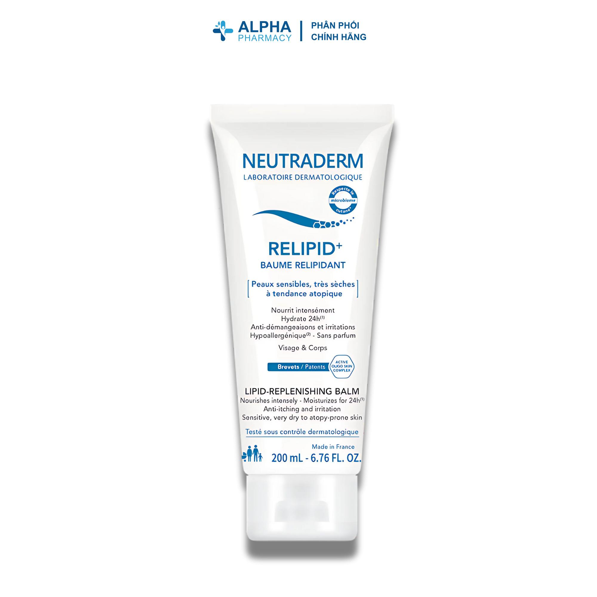 Kem Dưỡng Ẩm Neutraderm Lipid-Replenishing Balm Cho Da Khô Ngứa & Mẩn Đỏ – 100ml/200ml - Image 4