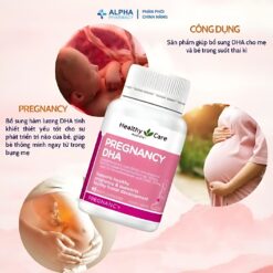 Alternative view of Viên Uống Pregnancy DHA Healthy Care Bổ Sung DHA Cho Mẹ Bầu - Hộp 45 Viên