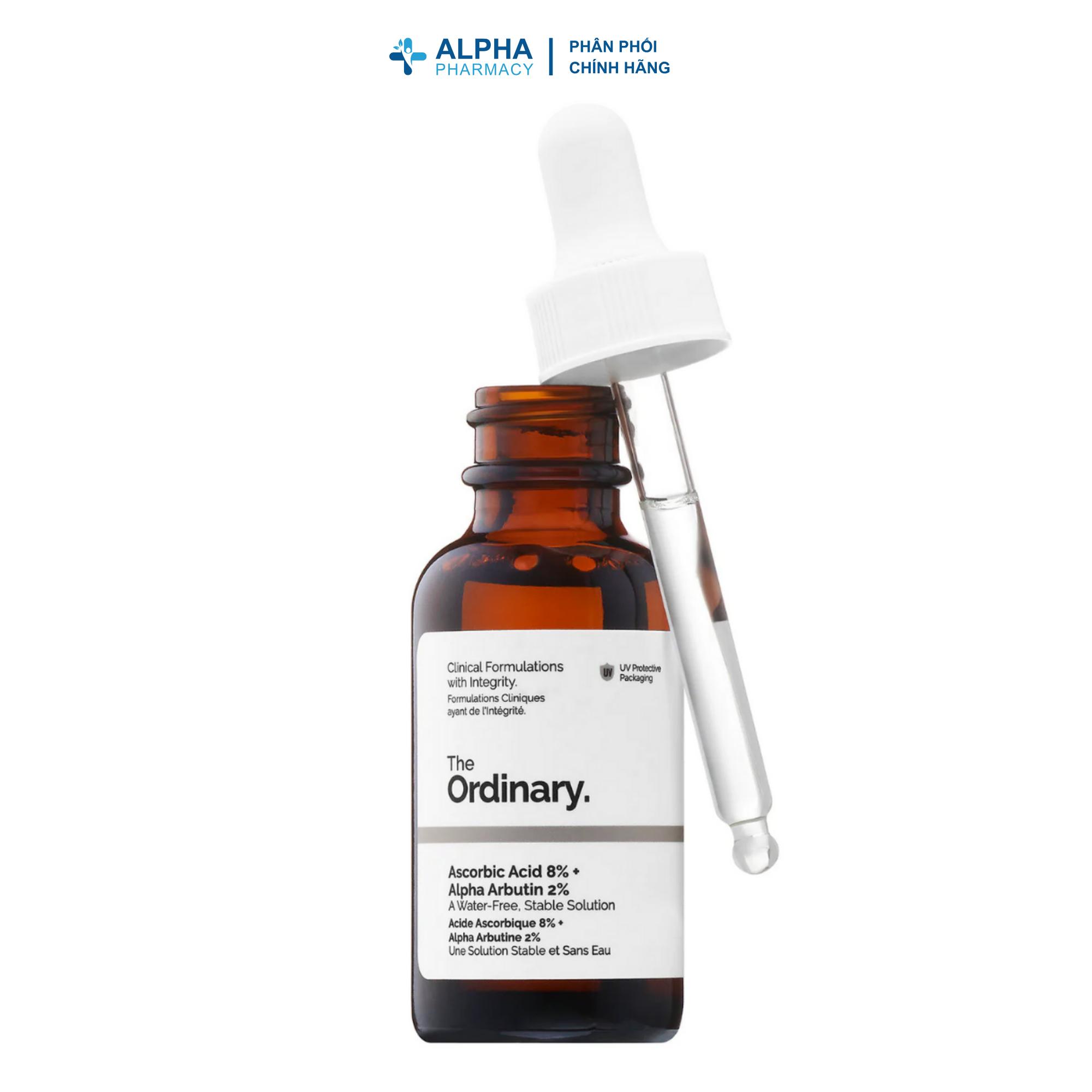 Tinh Chất Dưỡng Sáng Da The Ordinary Ascorbic Acid 8% + Alpha Arbutin 2% Giúp Mờ Nám & Thâm Sạm – 30ml - Image 2