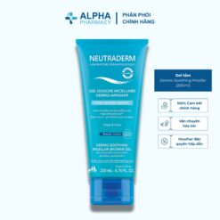 Gel Tắm Neutraderm Dermo-Soothing Micellar Shower Gel Dịu Nhẹ Cho Da Nhạy Cảm – 200ml