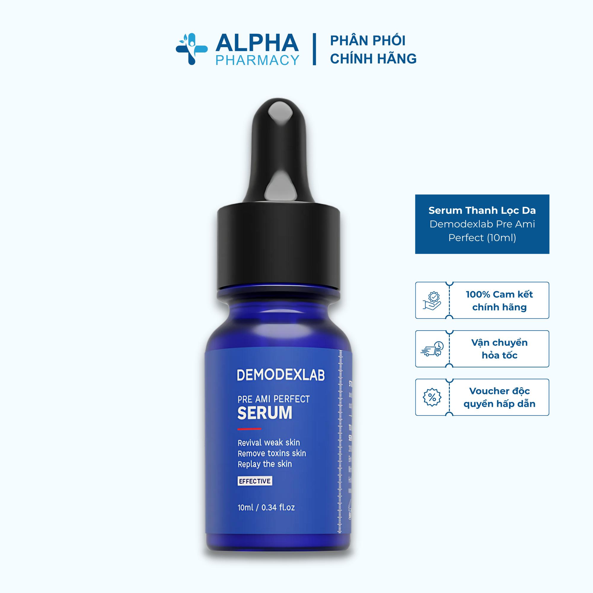 Serum Thanh Lọc Da Demodexlab Pre Ami Perfect Dưỡng Chất Cho Da - 10ml