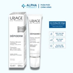 Kem Dưỡng Mắt Uriage Depiderm Contour des Yeux Éclat Làm Sáng & Giảm Thâm Quầng – 15ml