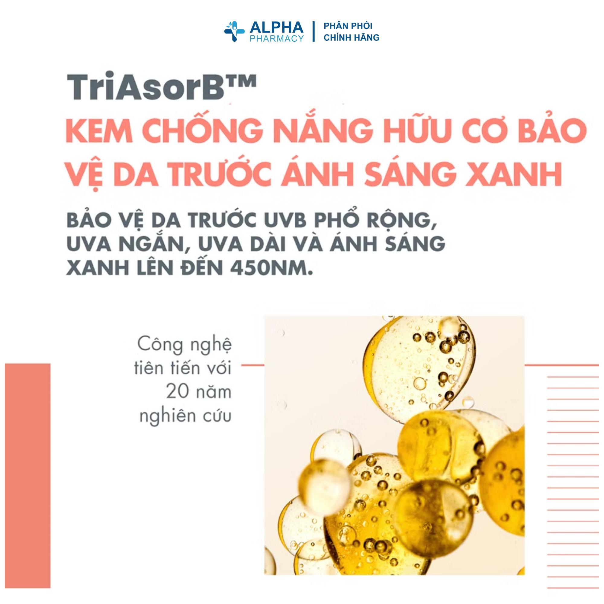 Sữa Chống Nắng Quang Avene Very High Protection Fluid SPF50+ Blue Light Bảo vệ Phổ Rộng Cho Da Thường, Da Hỗ Hợp - 50ml - Image 4