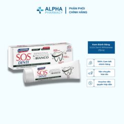 Kem Đánh Răng S.O.S Denti Whiteness Làm Trắng Răng – 75ml