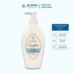 Dung Dịch Vệ Sinh Phụ Nữ Rogé Cavaillès Anti-Bacterien Ngăn Mùi, Ngừa Khuẩn 12H, Bảo Vệ Toàn Diện – 250ml