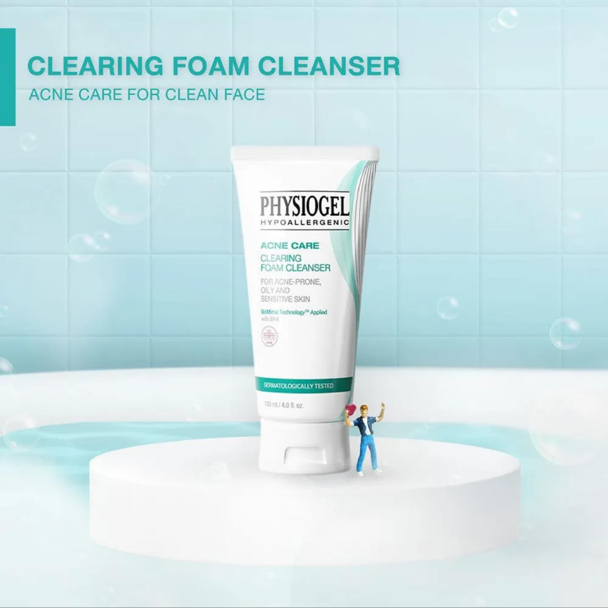 Sữa Rửa Mặt Physiogel Acne Cleanser Ngừa Mụn – 120ml - Image 2