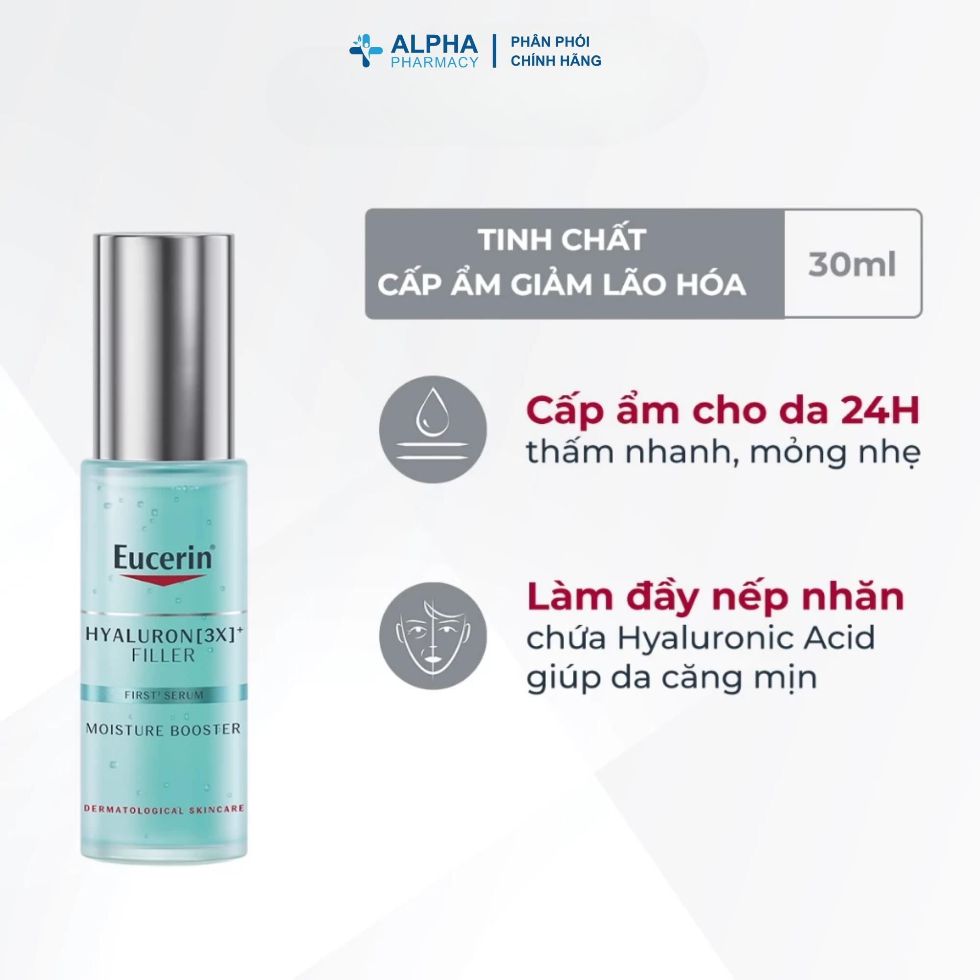 Tinh Chất Eucerin Hyaluron 3X+ Filler Moisture Booster Giúp Cấp Ẩm Và Ngăn Ngừa Lão Hoá - 30ml - Image 2