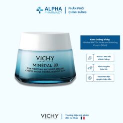 Kem Dưỡng Vichy Minéral 89 72H Moisture Boosting Cream Phục Hồi Chuyên Sâu & Dưỡng Ẩm Suốt 72H – 50ml