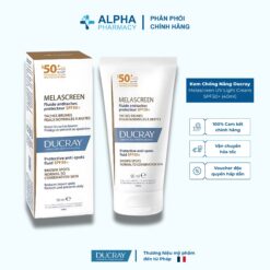 Kem Chống Nắng Ducray Melascreen UV Light Cream SPF50+ Chuyên Biệt Cho Da Bị Đốm Nâu & Sạm Màu – 40ml