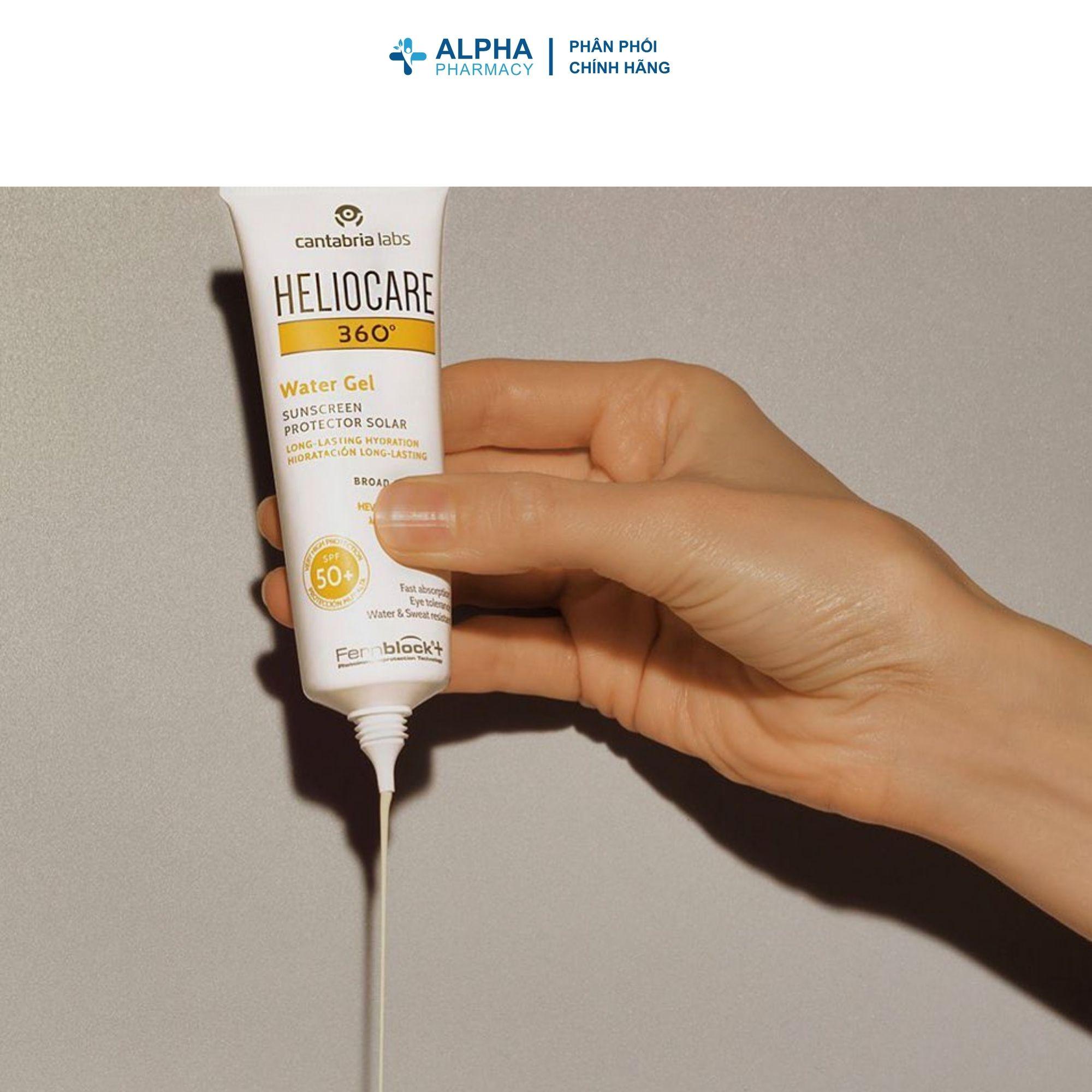 Kem Chống Nắng Heliocare 360 Water Gel SPF50 Dưỡng Ẩm, Chống Nắng Hiệu Quả – 50ml - Image 4