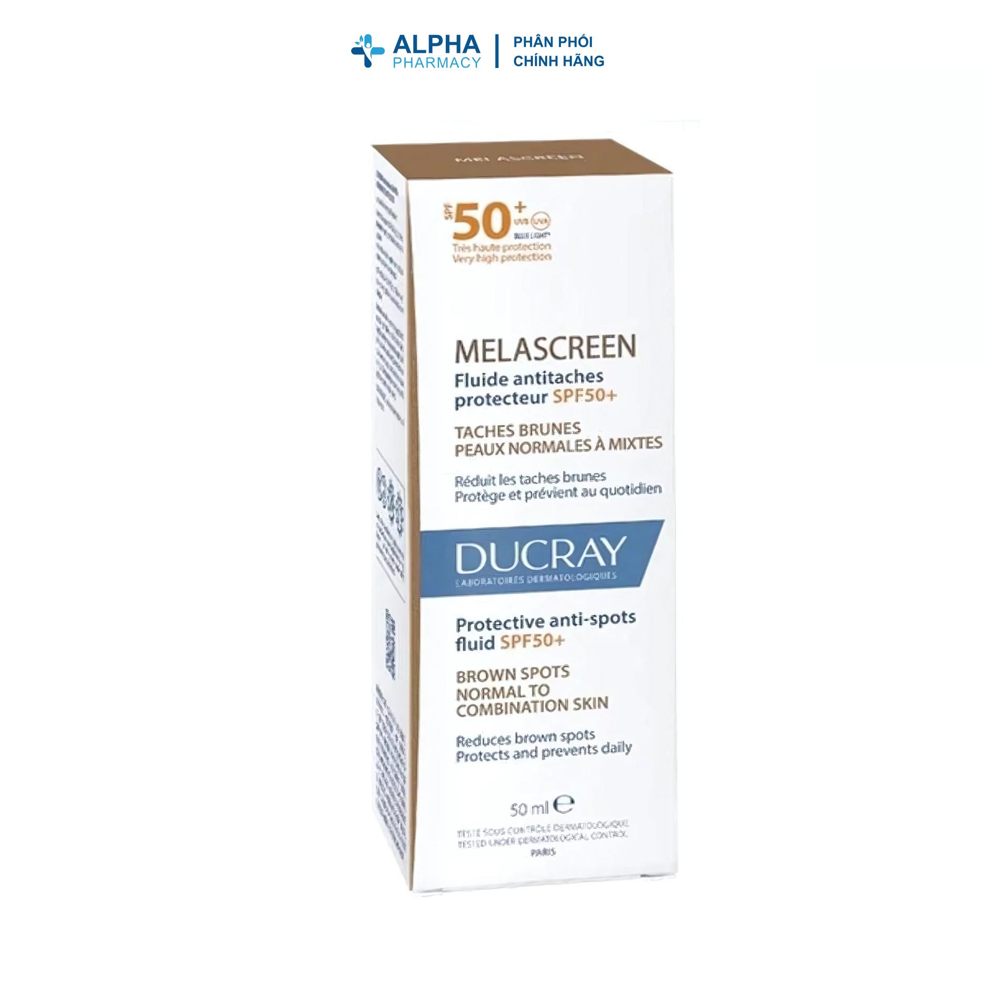 Kem Chống Nắng Ducray Melascreen UV Light Cream SPF50+ Chuyên Biệt Cho Da Bị Đốm Nâu & Sạm Màu – 40ml - Image 3