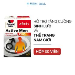 Alternative view of Viên Uống Doppelherz Active Men Plus Bổ Sung Vitamin, Khoáng Chất Hỗ Trợ Sức Khỏe Nam Giới – Hộp 30 Viên