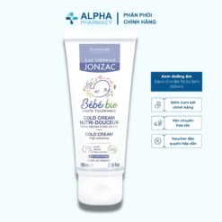 Kem Dưỡng Ẩm Jonzac Hữu Cơ Dành Cho Bé Từ Sơ Sinh 100ml