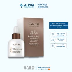 Tinh Chất Tái Tạo Da Ban Đêm Babé Multi Renewal Night Peeling - 30ml