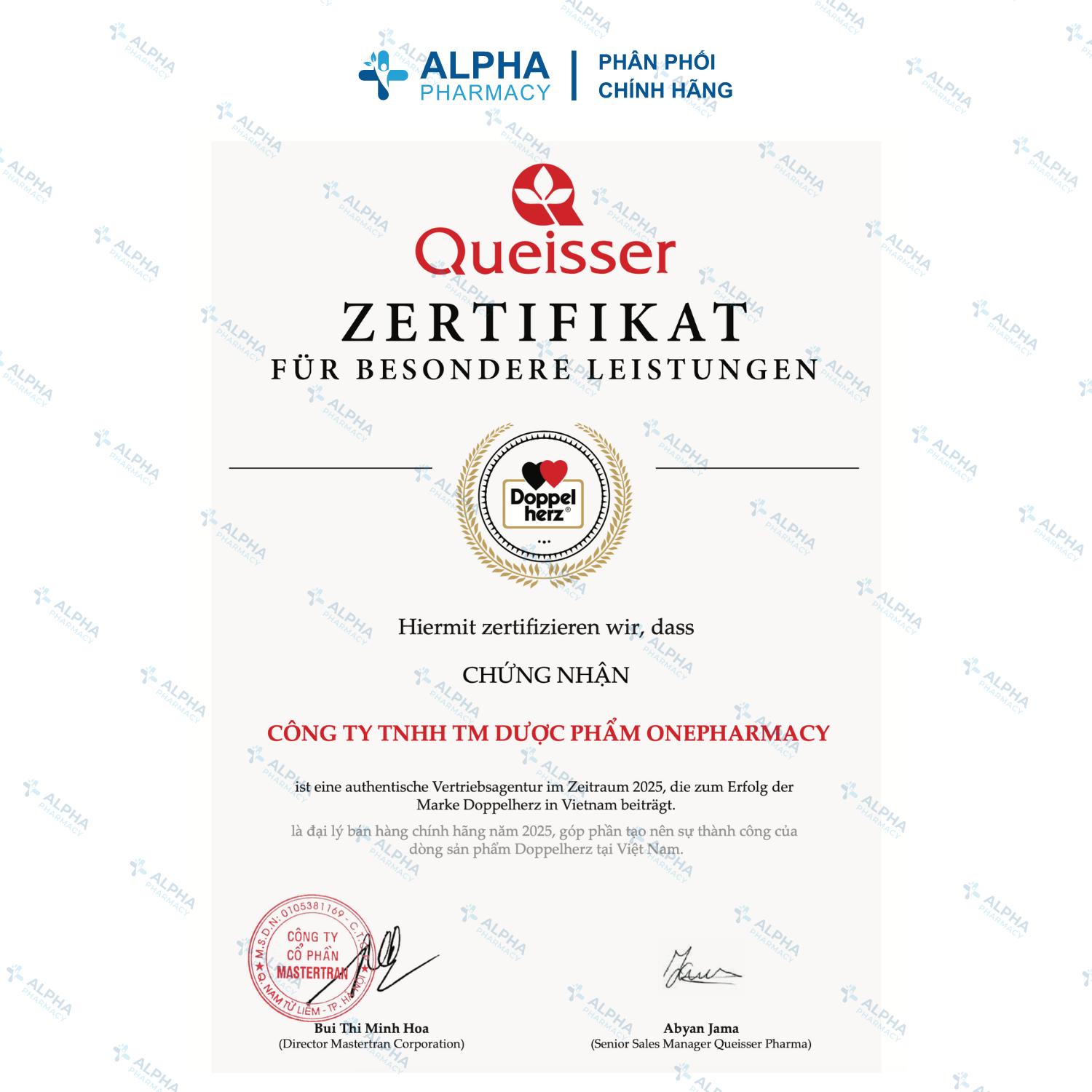 Viên Sủi Doppelherz A–Z Fizz Bổ Sung Vitamin Và Khoáng Chất - Tuýp 13 Viên - Image 5