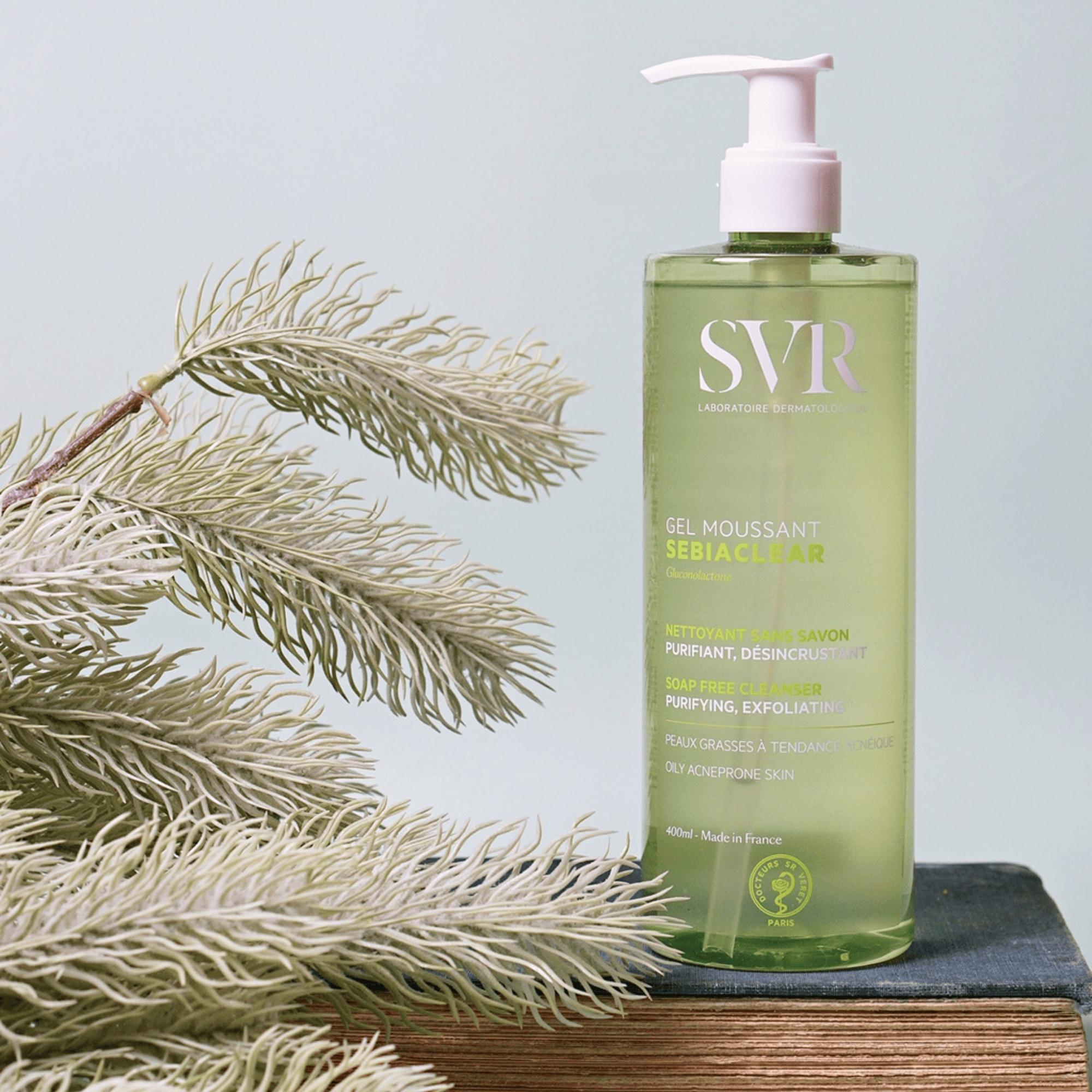 Gel Rửa Mặt Cho Da Dầu Mụn SVR Sebiaclear Gel Moussant 400ml/400ml Refill - Image 4