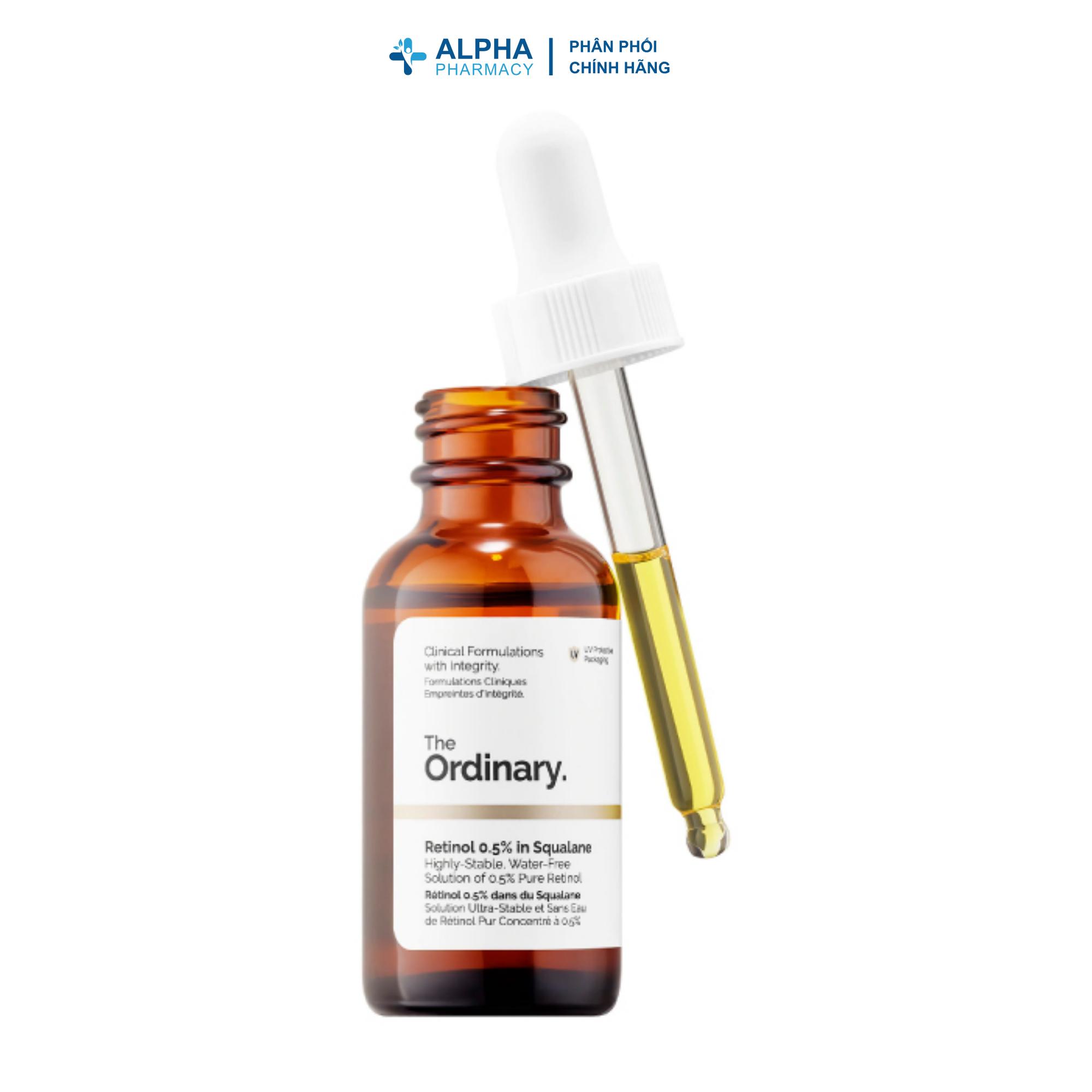 Tinh Chất Chống Lão Hóa The Ordinary Retinol 0.5% in Squalane Giảm Nếp Nhăn & Cải Thiện Độ Đàn Hồi 30ml - Image 3