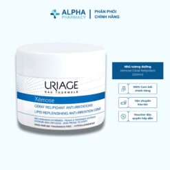 Nhũ Tương Dưỡng Uriage Xémose Cérat Relipidant Anti-Irritations Hỗ Trợ Da Cơ Địa 200ml