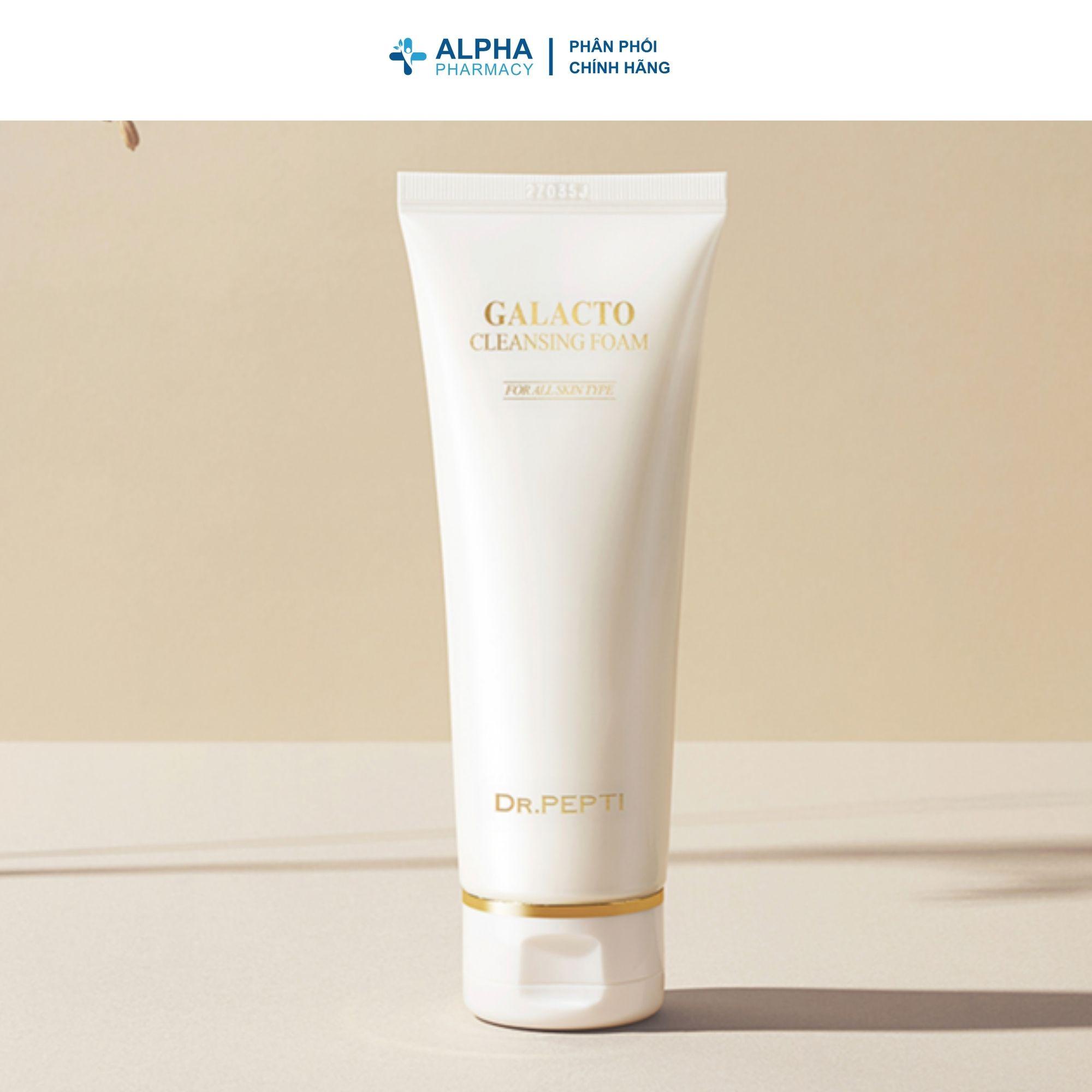 Sữa Rửa Mặt Tạo Bọt Dr.Pepti Galacto Cleansing Foam - 110ml - Image 3