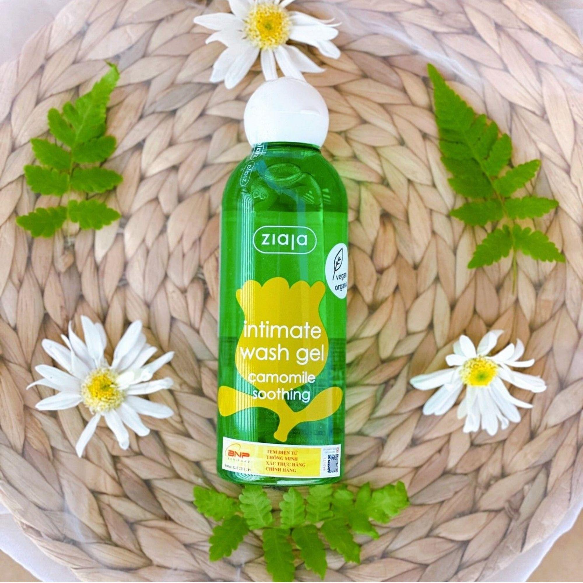 Dung Dịch Vệ Sinh Phụ Nữ Cúc La Mã Ziaja Intimate Wash Gel Camomile Soothing - 200ml - Image 5