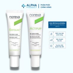 Kem BB Noreva Exfoliac BB Cream Light/Golden Giảm Mụn & Nâng Tone – 30ml
