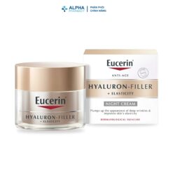 Alternative view of Kem Dưỡng Ban Đêm Eucerin Elasticity Night Giảm Nếp Nhăn Sâu & Nâng Cơ Da – 50ml
