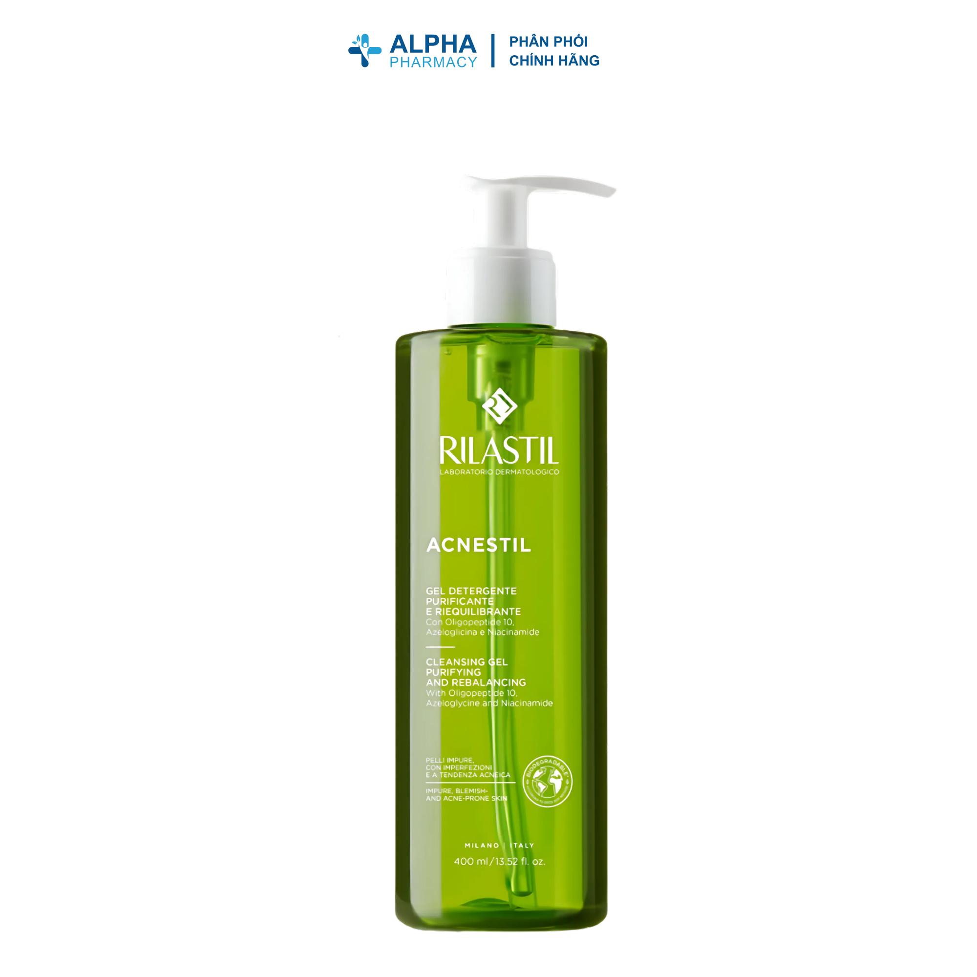 Sữa Rửa Mặt Rilastil Acnestil Dạng Gel Cho Da Mụn - 200ml/400ml - Image 5