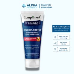 Tẩy da chết Compliment No Problem Peeling Roll Với Salicylic Acid Làm Sạch Sâu - 80ml