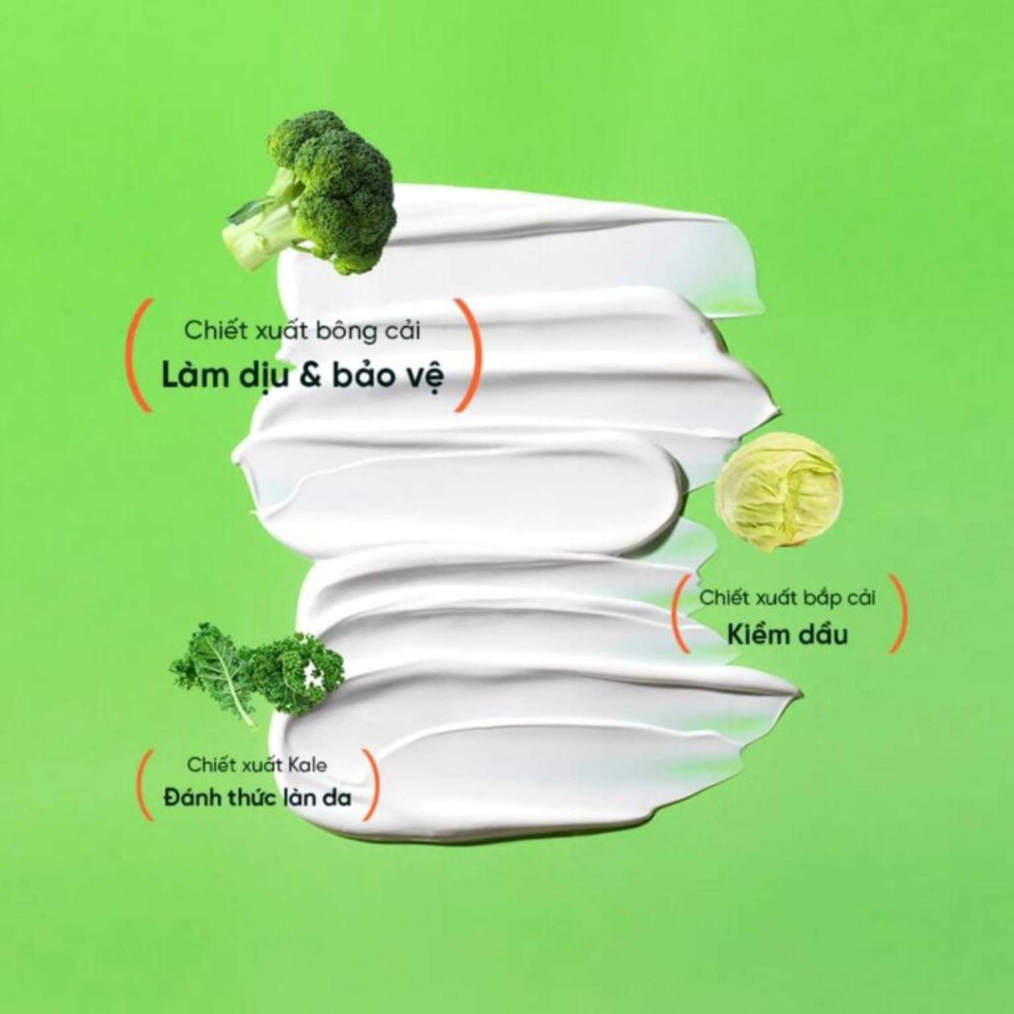 Kem Chống Nắng Vật Lý Beplain Hỗ Trợ Kiềm Dầu, Cho Làn Da Mịn Lì – 50ml (Xanh Lá) - Image 3