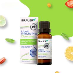 Alternative view of Siro Brauer Liquid Immune Plus With Lactoferrin Hỗ Trợ Tăng Đề Kháng Cho Trẻ Sơ Sinh & Trẻ Nhỏ 0+ – 23ml