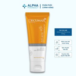 Gel Rửa Mặt Decumar Advanced Cleansing Cho Da Mụn, Giảm Bã Nhờn – 100g