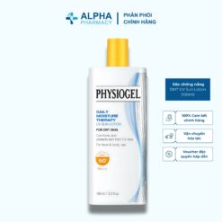 Sữa Chống Nắng Physiogel DMT UV Sun Lotion Dưỡng Ẩm SPF 50+/PA+++ – 100ml