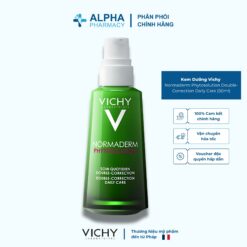 Kem Dưỡng Vichy Normaderm Phytosolution Double-Correction Daily Care Cấp Ẩm 24H & Kháng Viêm Cho Da Mụn – 50ml
