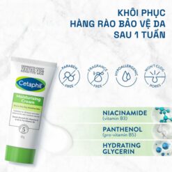 Alternative view of Kem Dưỡng Ẩm Cetaphil Moisturising Cream Phục Hồi & Dưỡng Sâu Cho Da Khô - 50g/100g/453g