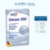 Thực Phẩm Bảo Vệ Sức Khỏe Eurho Vital Chrom 200 Cải Thiện Độ Nhạy Insulin, Giảm Tình Trạng Cao Huyết Áp