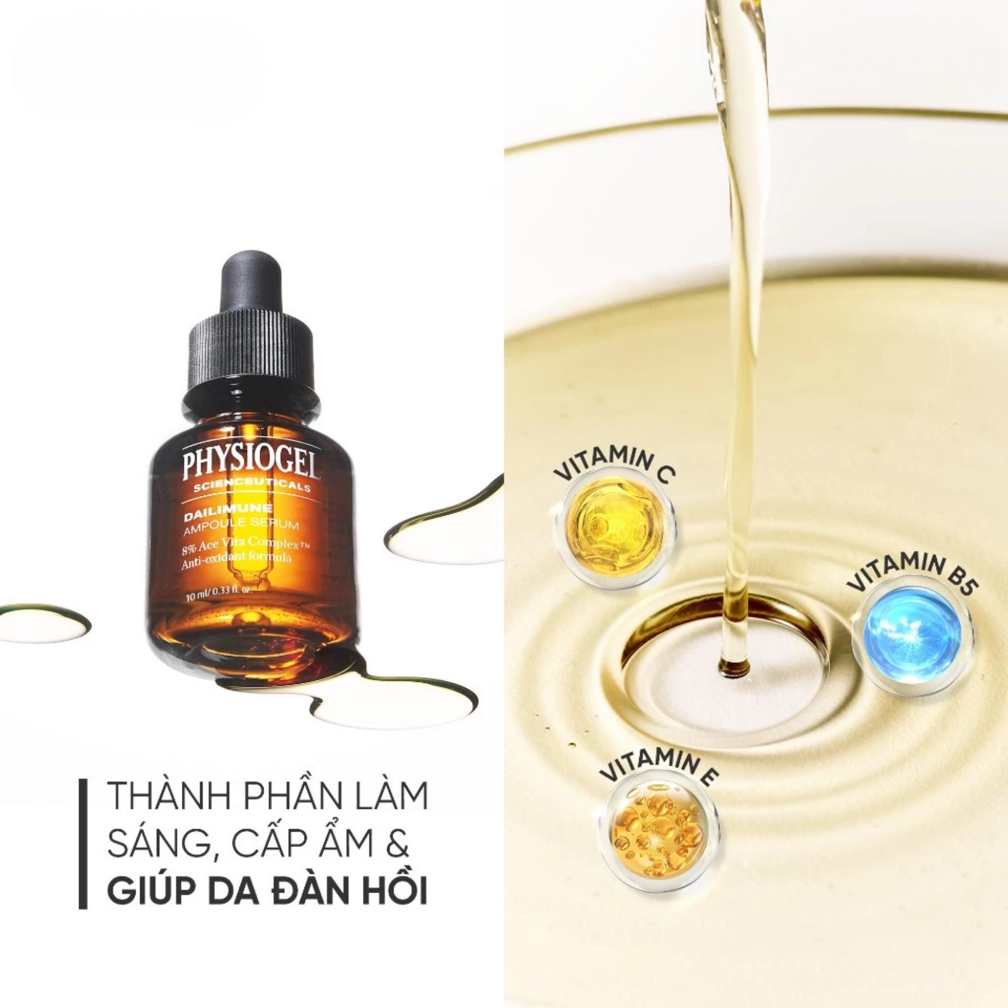 Tinh Chất Dưỡng Da Physiogel Scien Daili Serum Làm Trắng Da, Cải Thiện Tình Trạng Lão Hoá – 10ml/30ml - Image 3