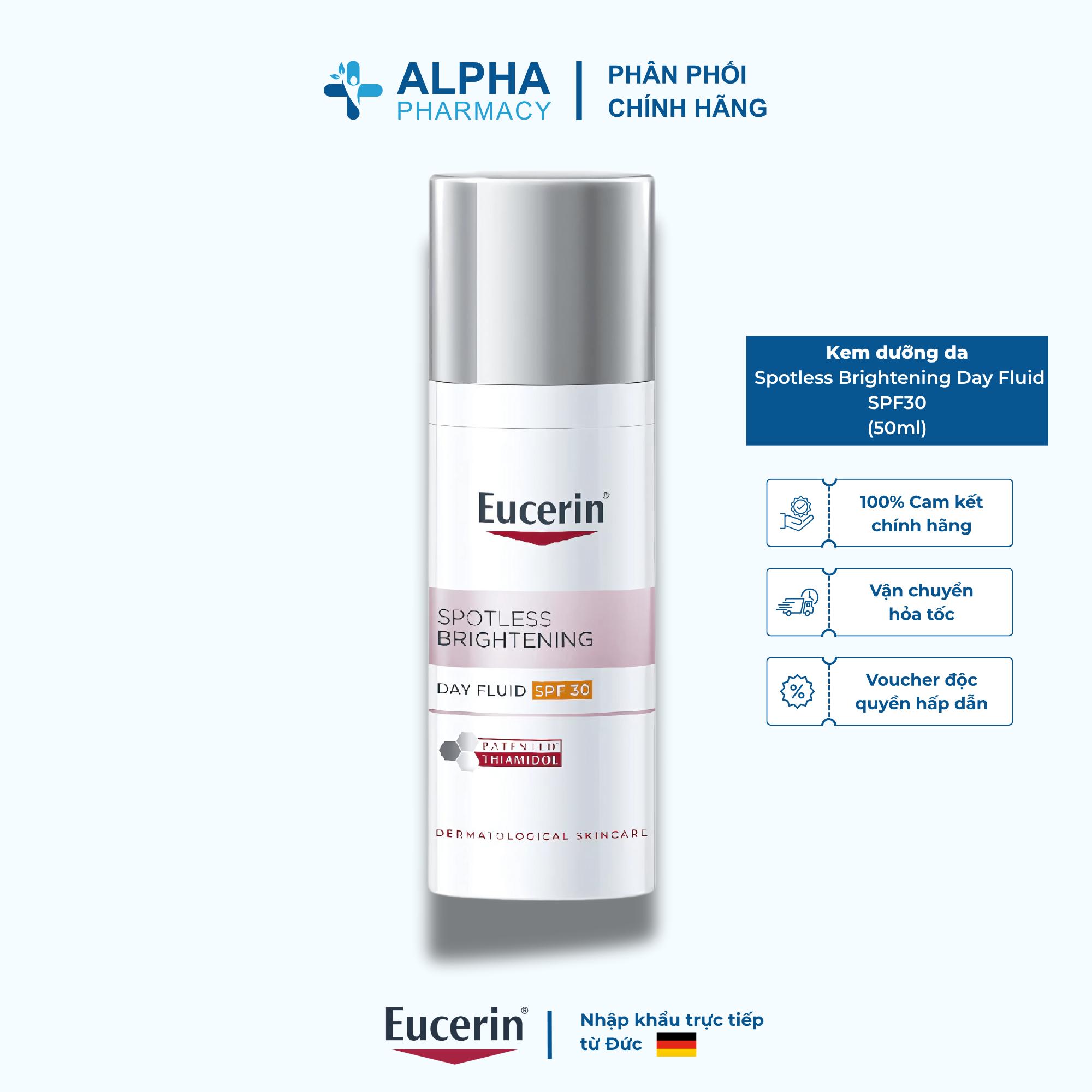 Kem Dưỡng Sáng Da Ban Ngày Eucerin Spotless Brightening Day Fluid SPF30 - 50ml