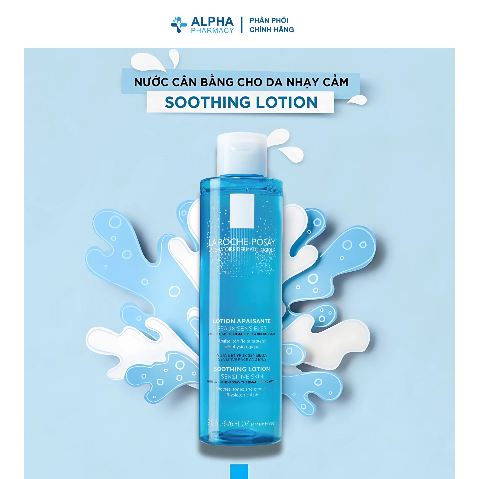 Nước Cân Bằng La Roche-Posay Soothing Lotion Sensitive Skin Làm Dịu & Bảo Vệ Da Nhạy Cảm – 200ml - Image 3