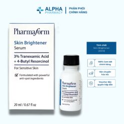 Tinh Chất Pharmaform Skin Brightener Serum Làm Sáng Da, Mờ Thâm, Dưỡng Ẩm - 20ml