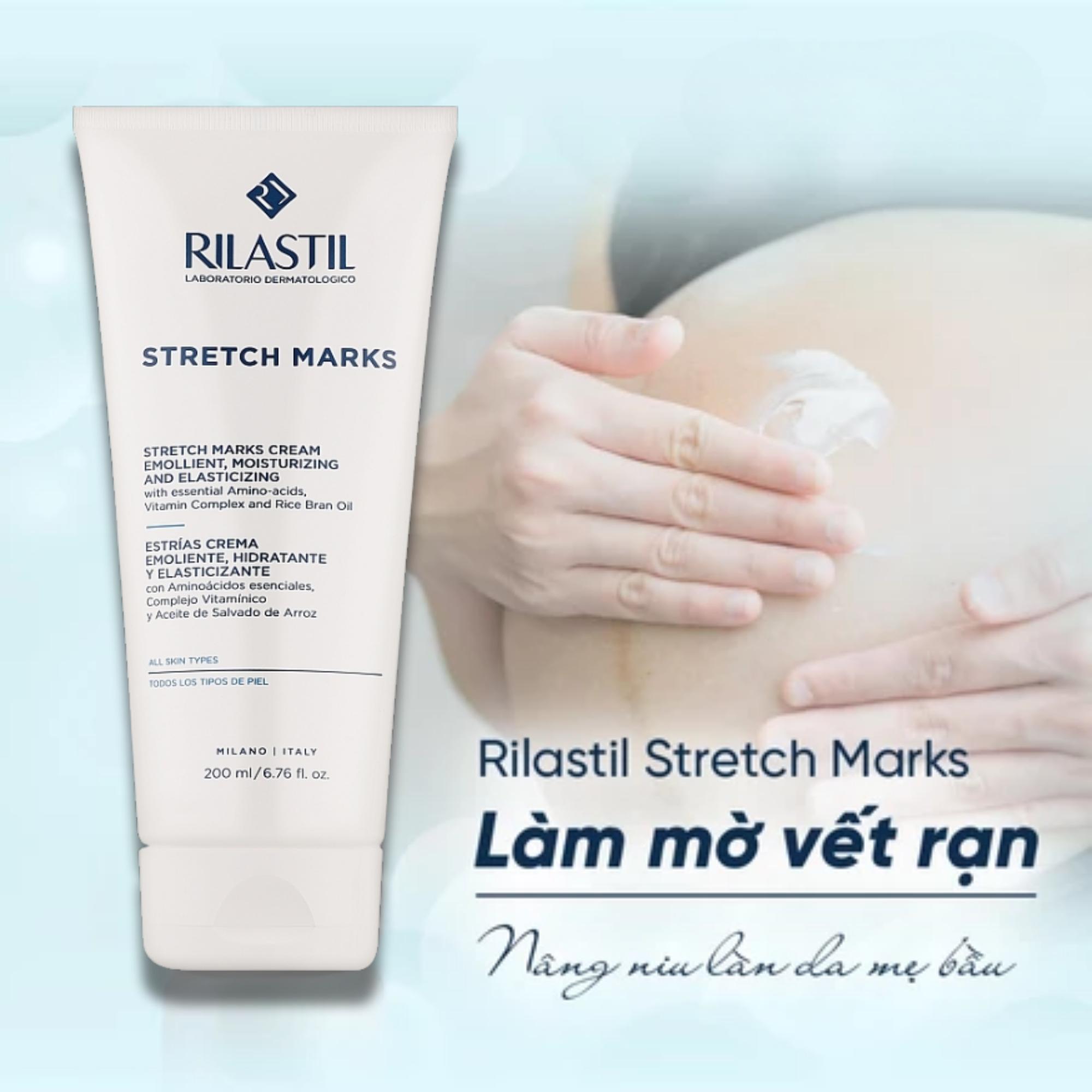 Kem Chống Rạn Da Rilastil Stretch Marks Cream - 75ml/200ml - Image 2