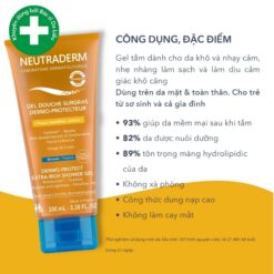 Alternative view of Gel Tắm Neutraderm Dermo-Protect Extra-Rich Shower Gel Cho Da Khô & Nhạy Cảm – 100ml/200ml